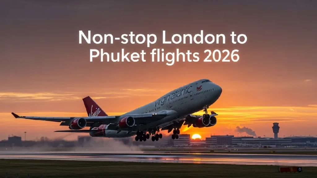 London to Phuket Direct Flights