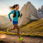 Runcation 2026 — runner exploring mountain trail adventure travel